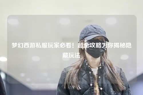 夢幻西游私服玩家必看！超全攻略為你揭秘隱藏玩法